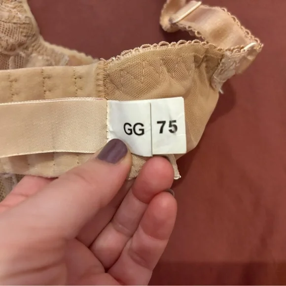 EWA MICHALAK BM balconette  Lace Underwire Bra 75GG - Picture 4 of 10